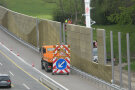 Bauarbeiten auf der Autobahn