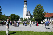 Der neue Dorfplatz von Söchtenau