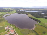 Drohnenbild vom Pelhamer See