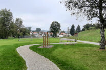 Blick auf das neue Freizeitgelände in Schwabniederhofen