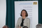 Frau Monika Hirl vom Amt für Ländliche Entwicklung Oberbayern beim Einführungsvortrag.