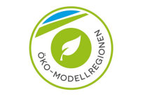 Das gemeinsame Logo der Öko-Modellregionen in Bayern.
